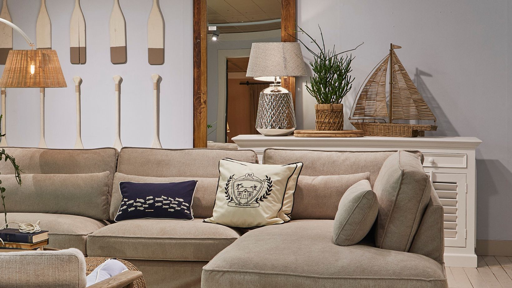 Wohnen mit Rivièra Maison – stilvolle Wohnaccessoires & Möbel