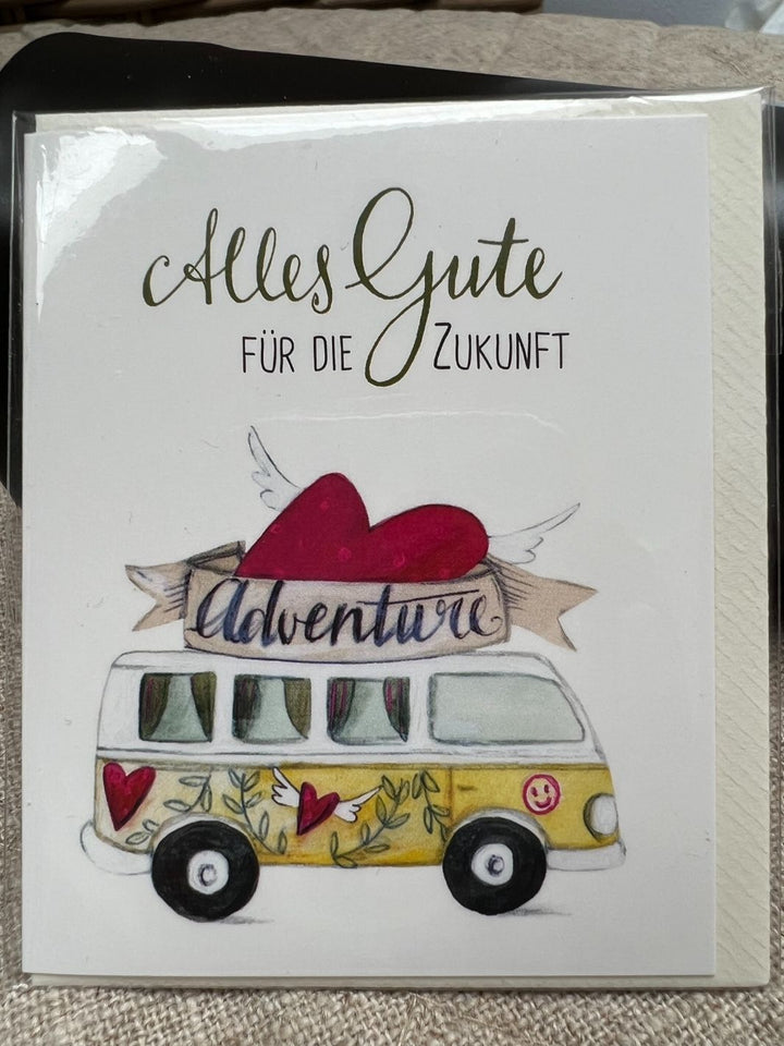 Kärtchen mit Spruch vom Grätz Verlag