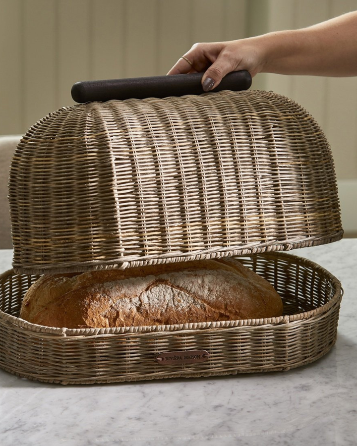 Rustic Rattan "Catania Bread Basket" von Rivièra Maison