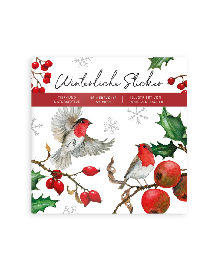 Aufkleberbuch Frostige Beeren vom Grätz Verlag