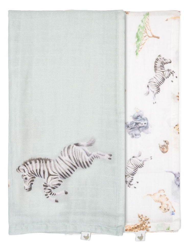 Babytücher Set Tiere Afrikas von Wrendale Designs