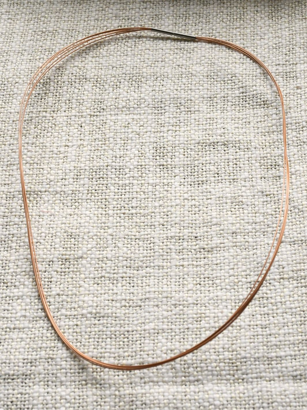 Basic Kette Edelstahlreif rosegold von Deja vu