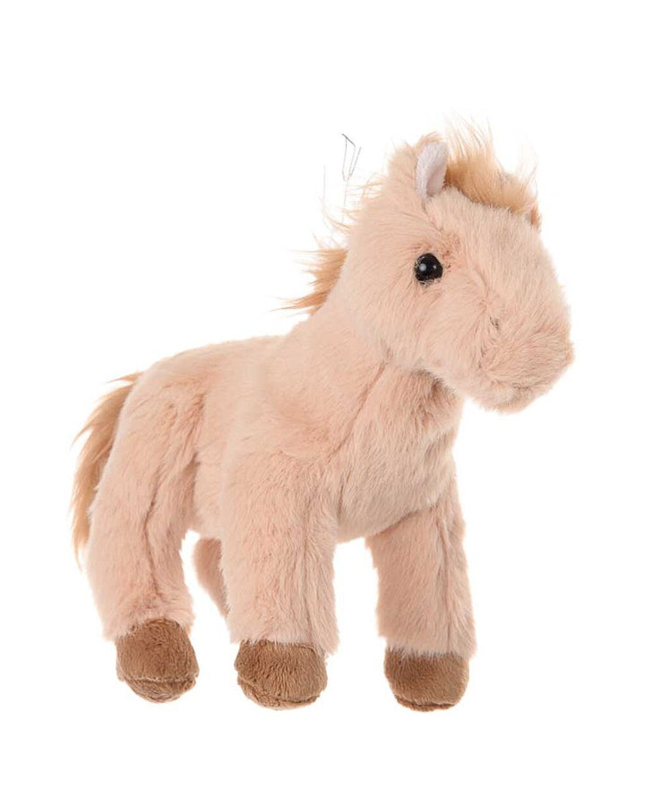 Beiges Kuscheltier Pferd namens Sugar von Bukowski Design aus Schweden.