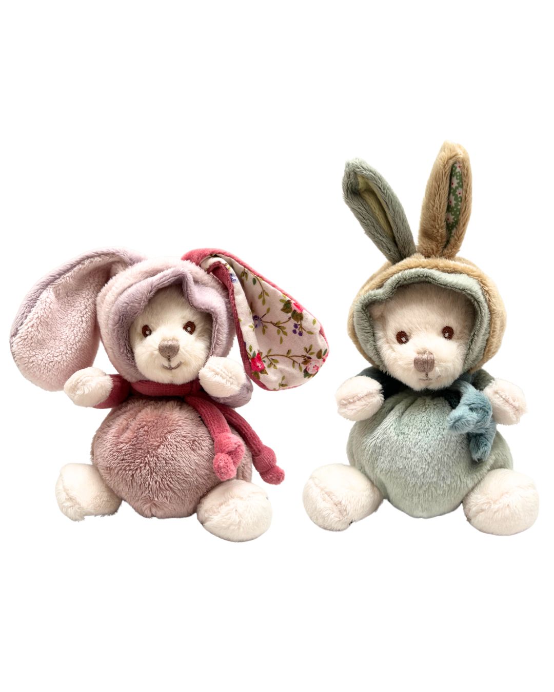 Bibi und Benji die Ziggy Hasen Kuscheltiere von Bukowski.