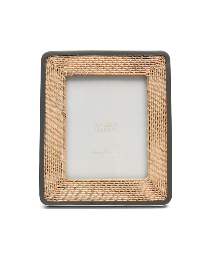 Kubu Bilderrahmen mit Rattan von Rivièra Maison.