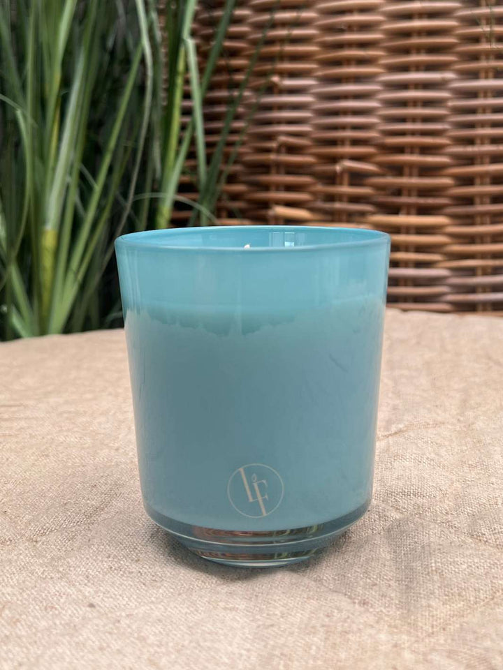 Duftkerze blauer Monoi von Bougies la francaise