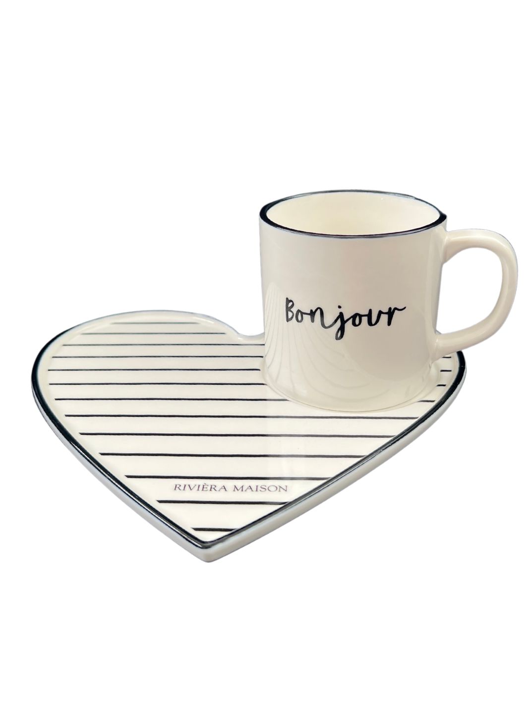 Bonjour Lovely Cup & Saucer