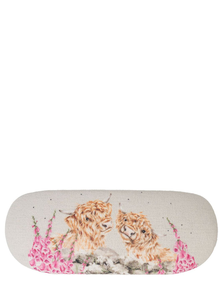 Brillenetui Highland Rinder von Wrendale Designs