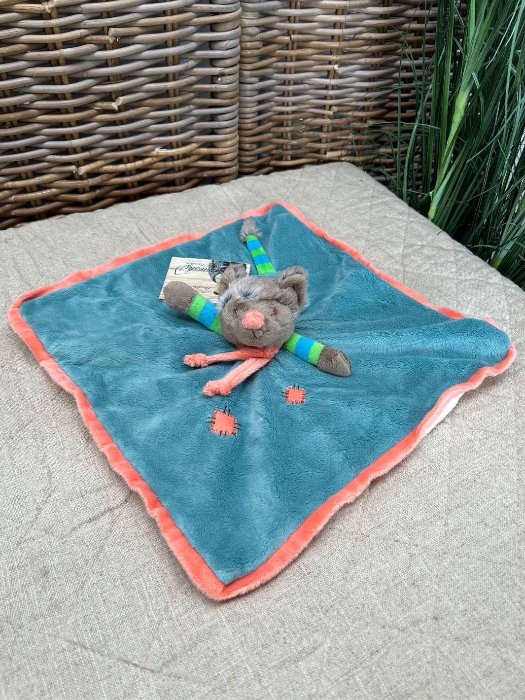 Bukowski Schnuffeltuch Wolfy Baby Rug