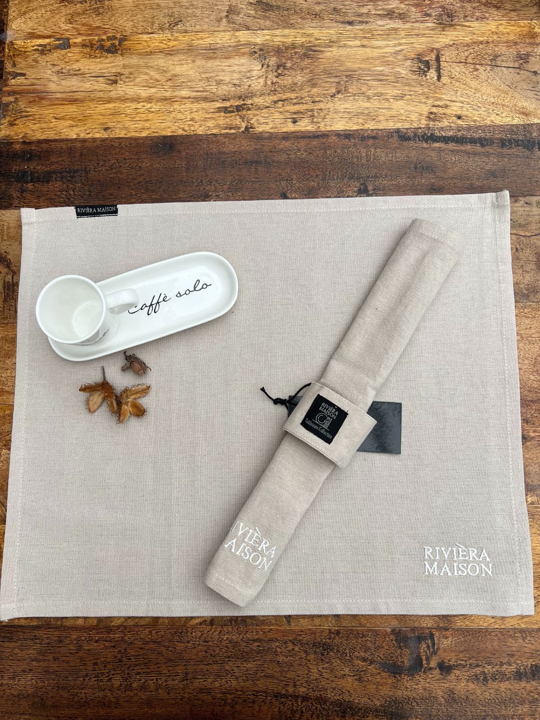 Klassisches 2er Tischset von Rivièra Maison