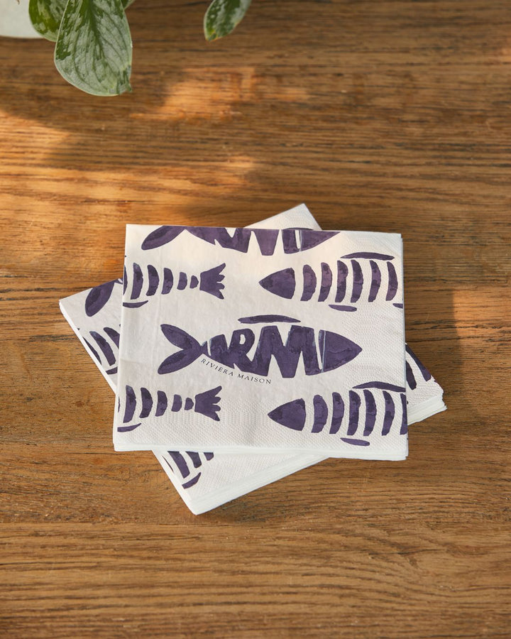 Serviette Como Catch von Riviera Maison