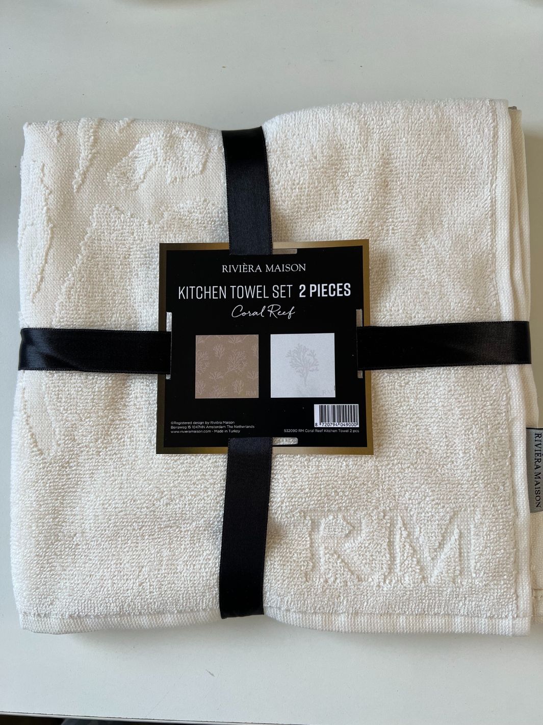 Coral Reef Küchenhandtücher 2er-Set von Rivièra Maison