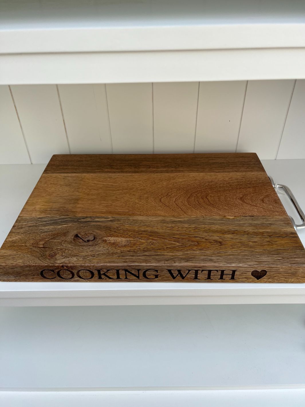 Cutting Board Cooking with Love Riviera Maison