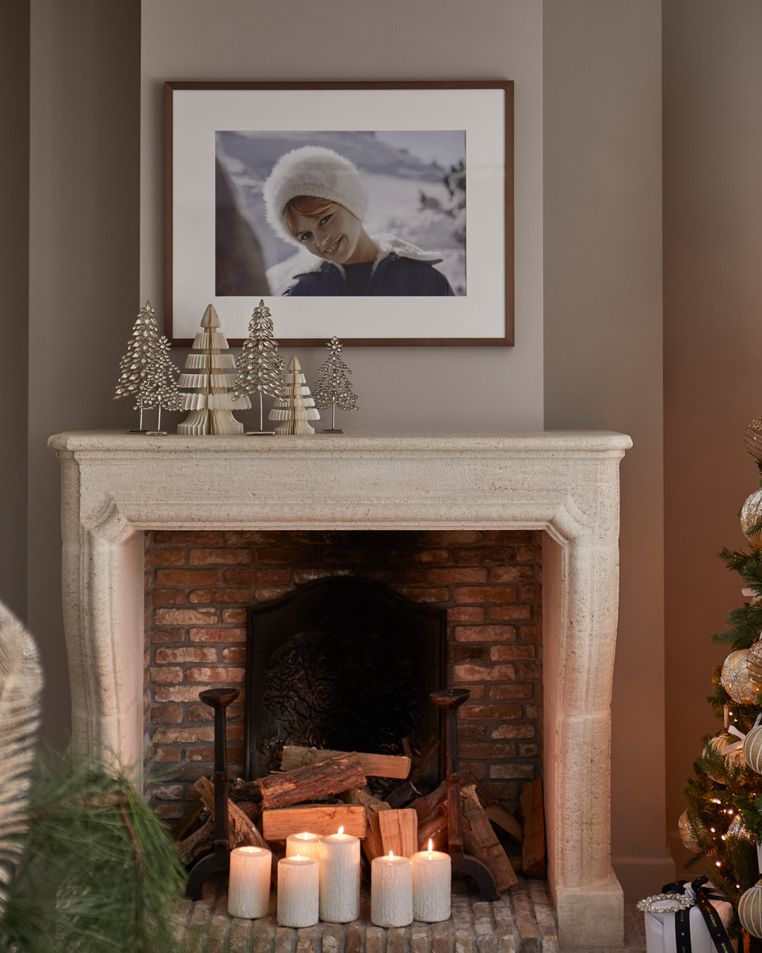 Papier Honigwabe Weihnachtsbaum von Rivièra Maison
