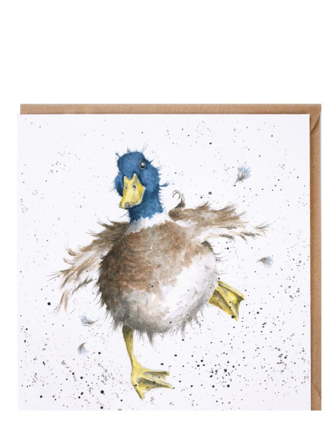 Enten Grußkarte von Wrendale Designs