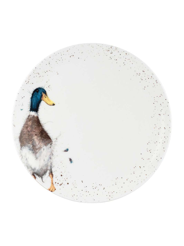 Essteller mit niedlich illustrierter Ente von Wrendale Designs.