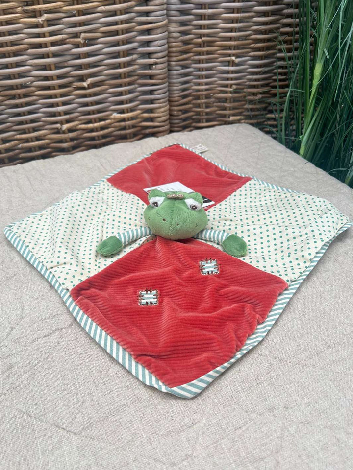 Froschprinz Schnuffeltuch in Türkis von Bukowski