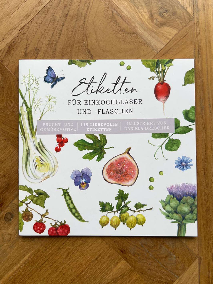 Einkoch-Etiketten von Grätz für Früchte und Gemüse