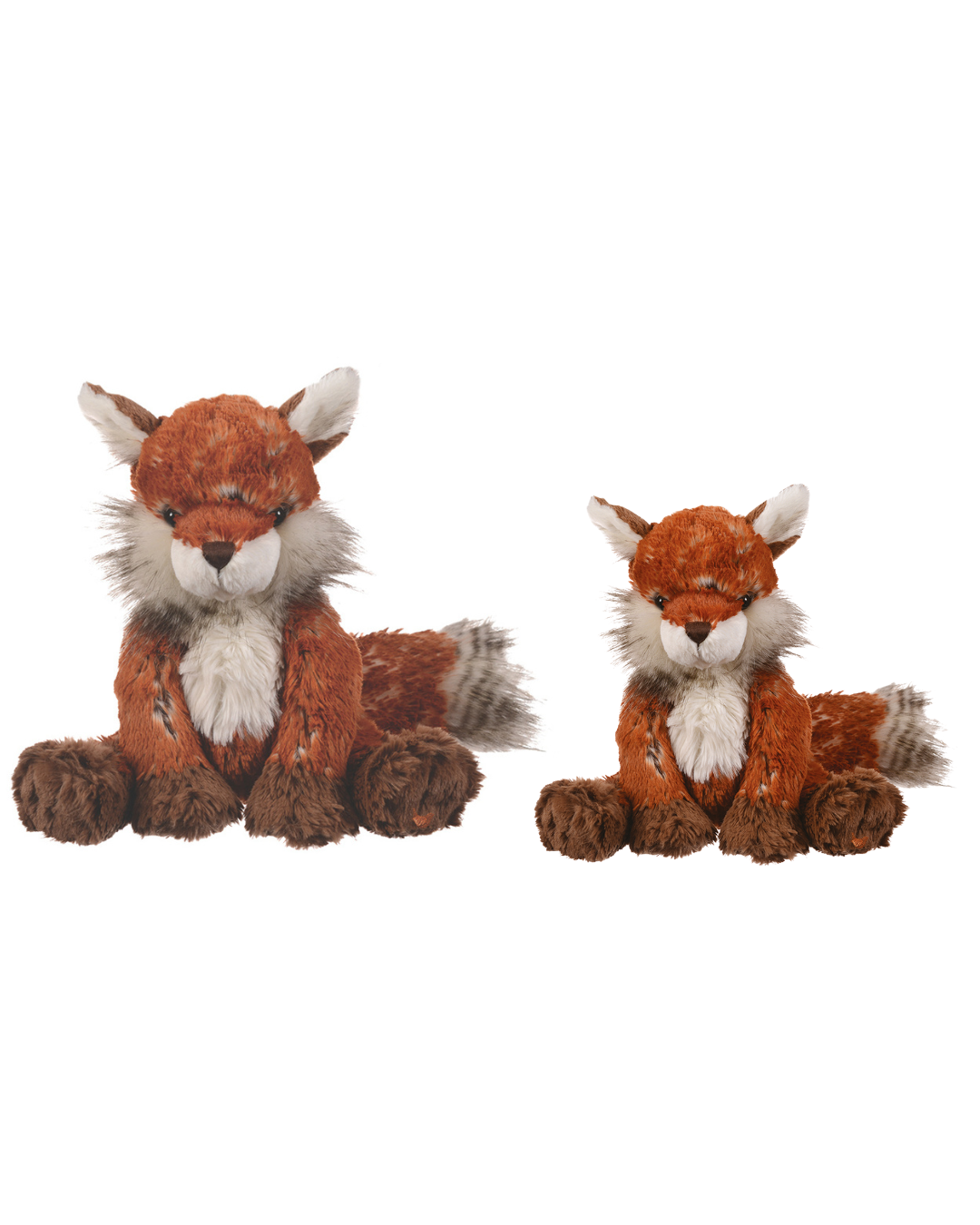Fuchs Kuscheltier Autumn in zwei Größen von Wrendale Designs.