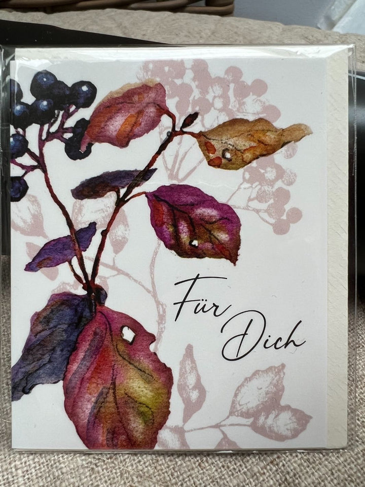 Kärtchen mit Spruch vom Grätz Verlag