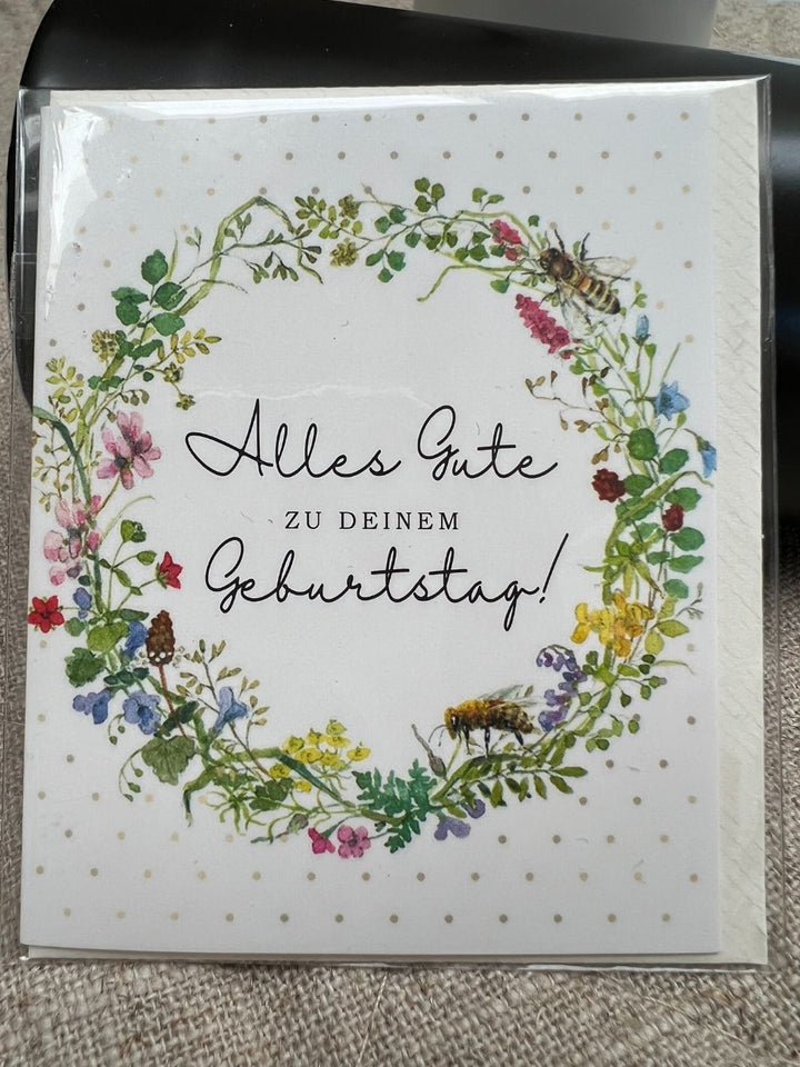 Kärtchen zum Geburtstag vom Grätz Verlag