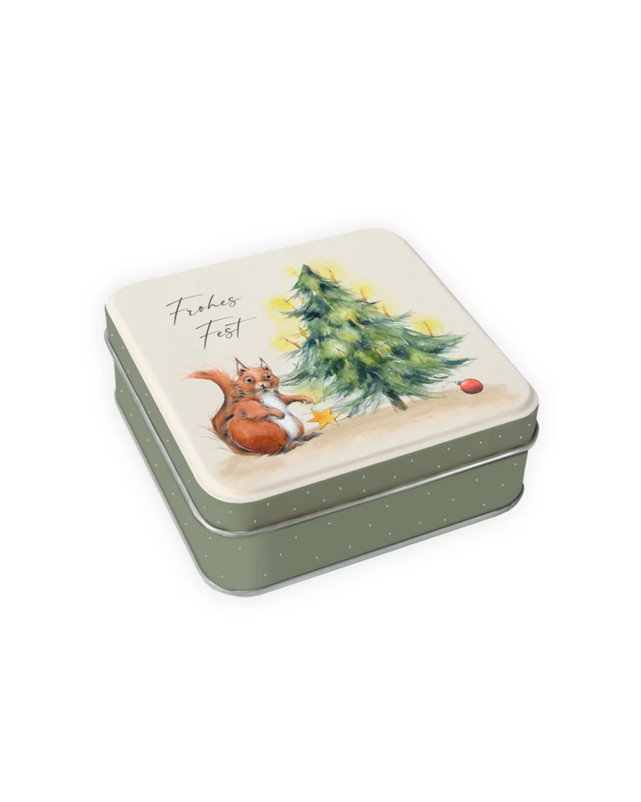 Geschenkdose Eichhörnchen Weihnachten vom Grätz Verlag