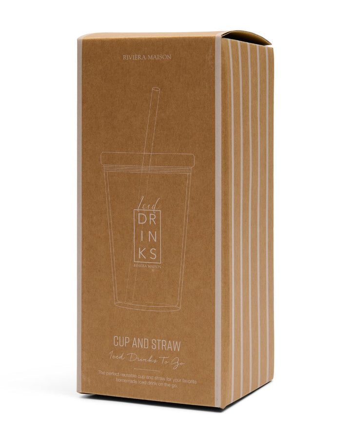 To Go Becher Iced Drinks von Riviera Maison