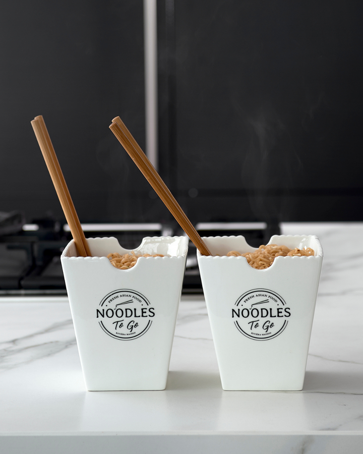 Fresh Asian Food Noodles To Go Schüssel von Rivièra Maison