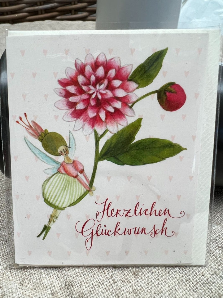 Kärtchen mit Spruch vom Grätz Verlag