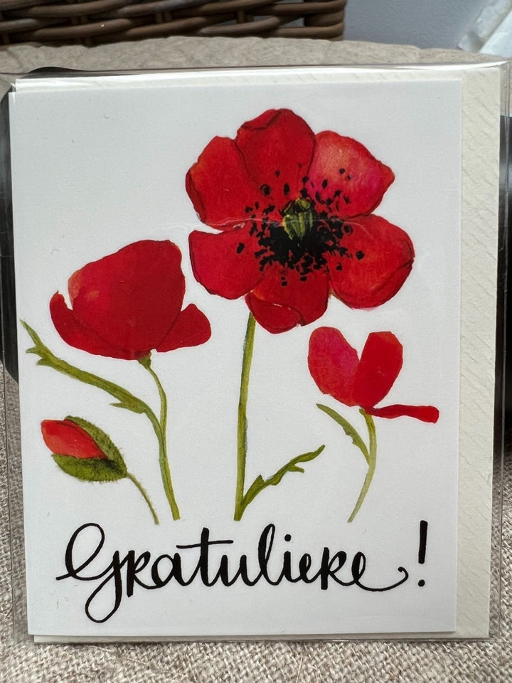 Kärtchen mit Spruch vom Grätz Verlag