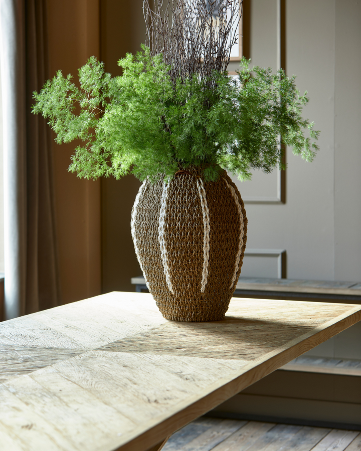 Avelin Seegras Vase von Rivièra Maison