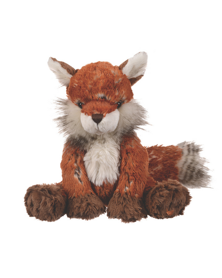Großes Fuchs Kuscheltier mit dem Namen Autumn von Wrendale Designs.