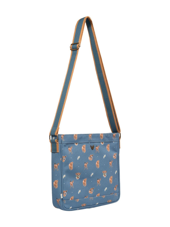 Handtasche mit niedlichen Kuh Motiven von Wrendale Designs