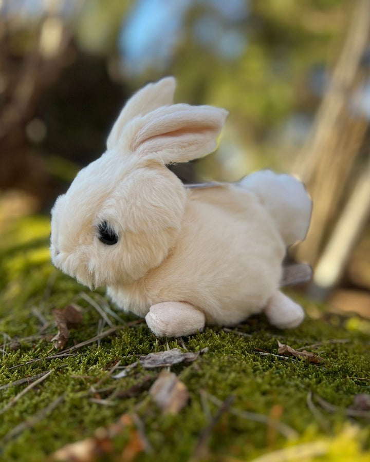 Weißes Hasen Kuscheltier Zeus on Bukowski.