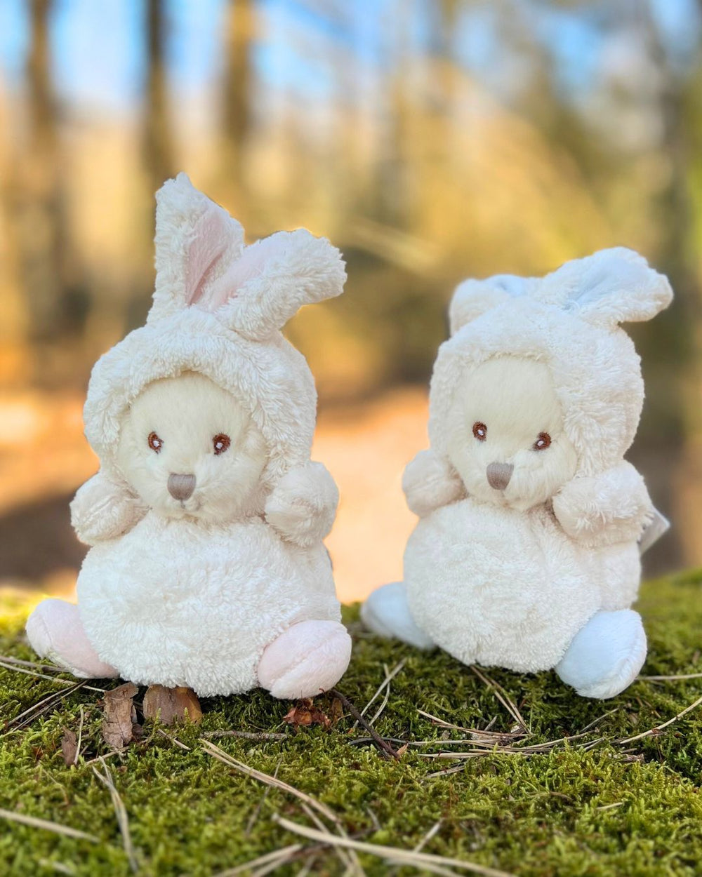 Hasen Ziggys Light pink und blue von Bukowski Design aus Schweden.