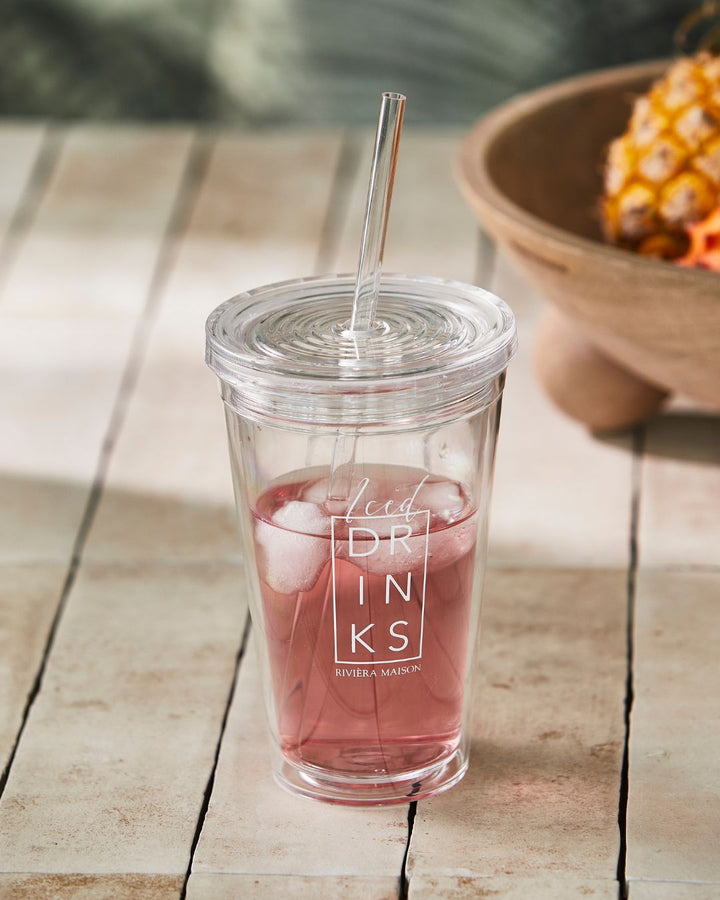 To Go Becher Iced Drinks von Riviera Maison
