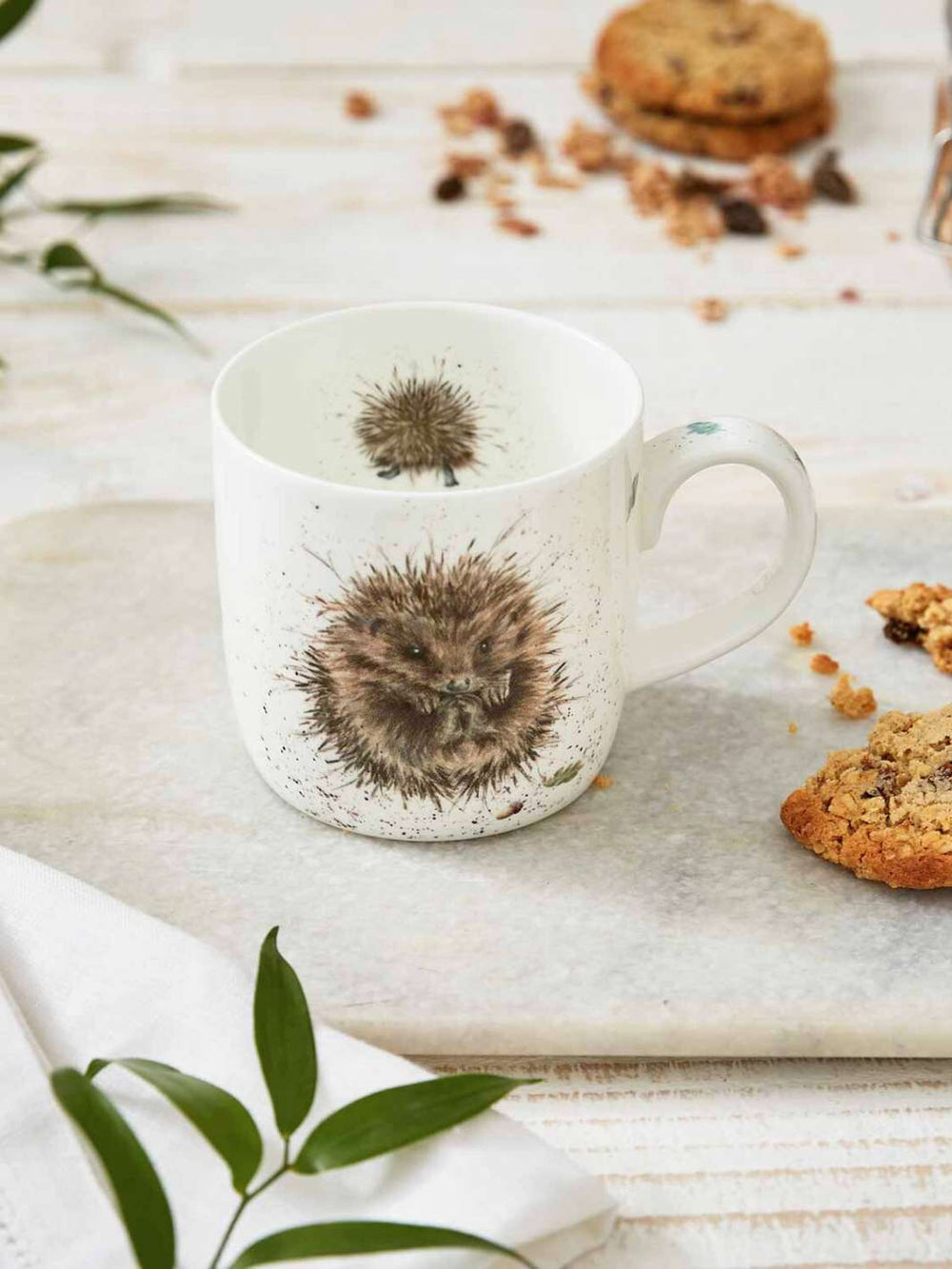 Hochwertige Igel Tasse aus Porzellan von Wrendale Designs