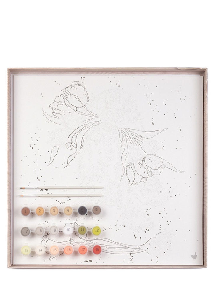 Inhalt Malen nach Zahlen Hund von Wrendale Designs