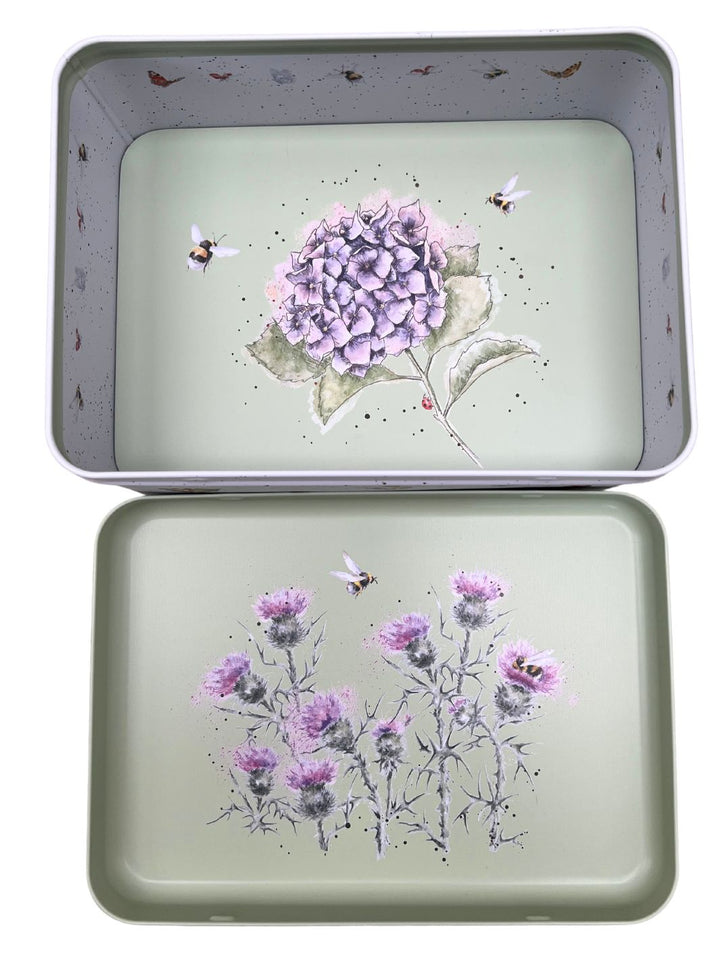 Metalldose Blumenwiese von Wrendale Designs