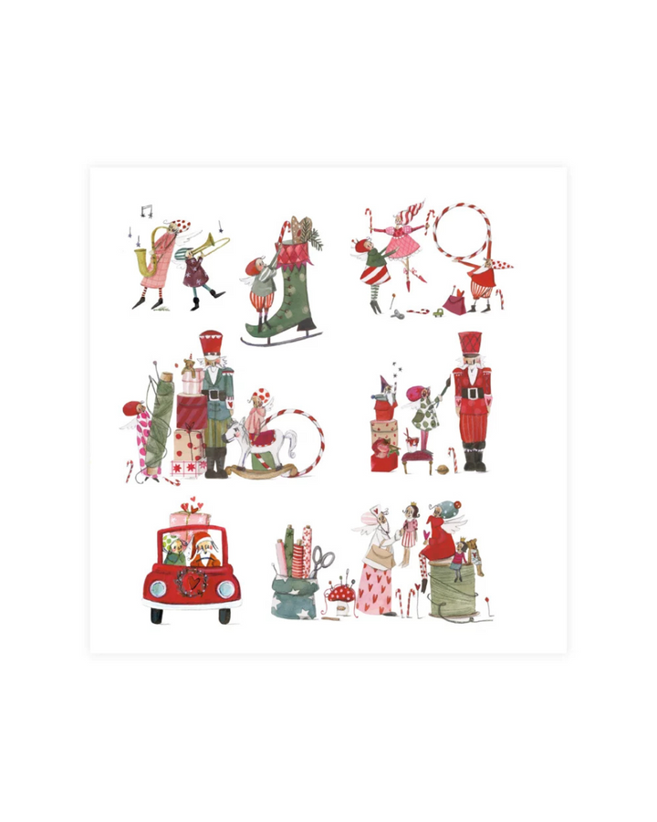 Aufkleberbuch Weihnachtswerkstatt vom Grätz Verlag