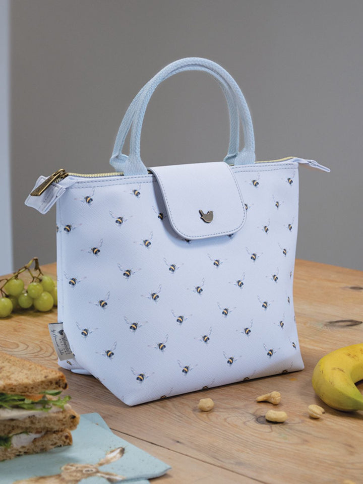 Isolierte Hummel-Motiv Handtasche für dein Mittagessen von Wrendale Designs