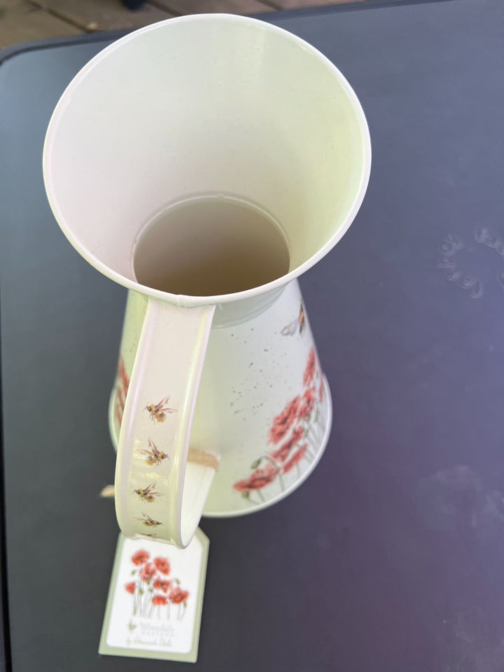 Mohnblumen Blumenvase von Wrendale Designs