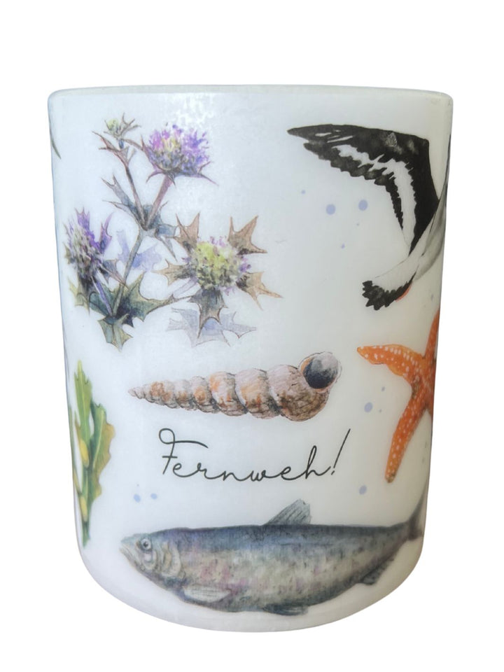 Kerze Fernweh vom Grätz Verlag
