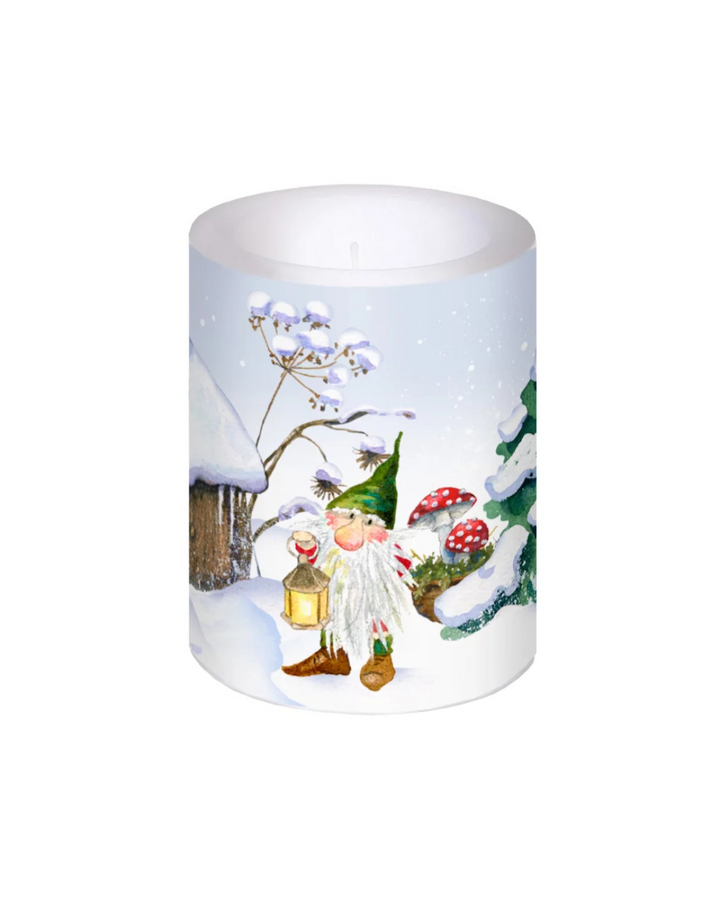 Kerze Weihnachtswichtel vom Grätz Verlag