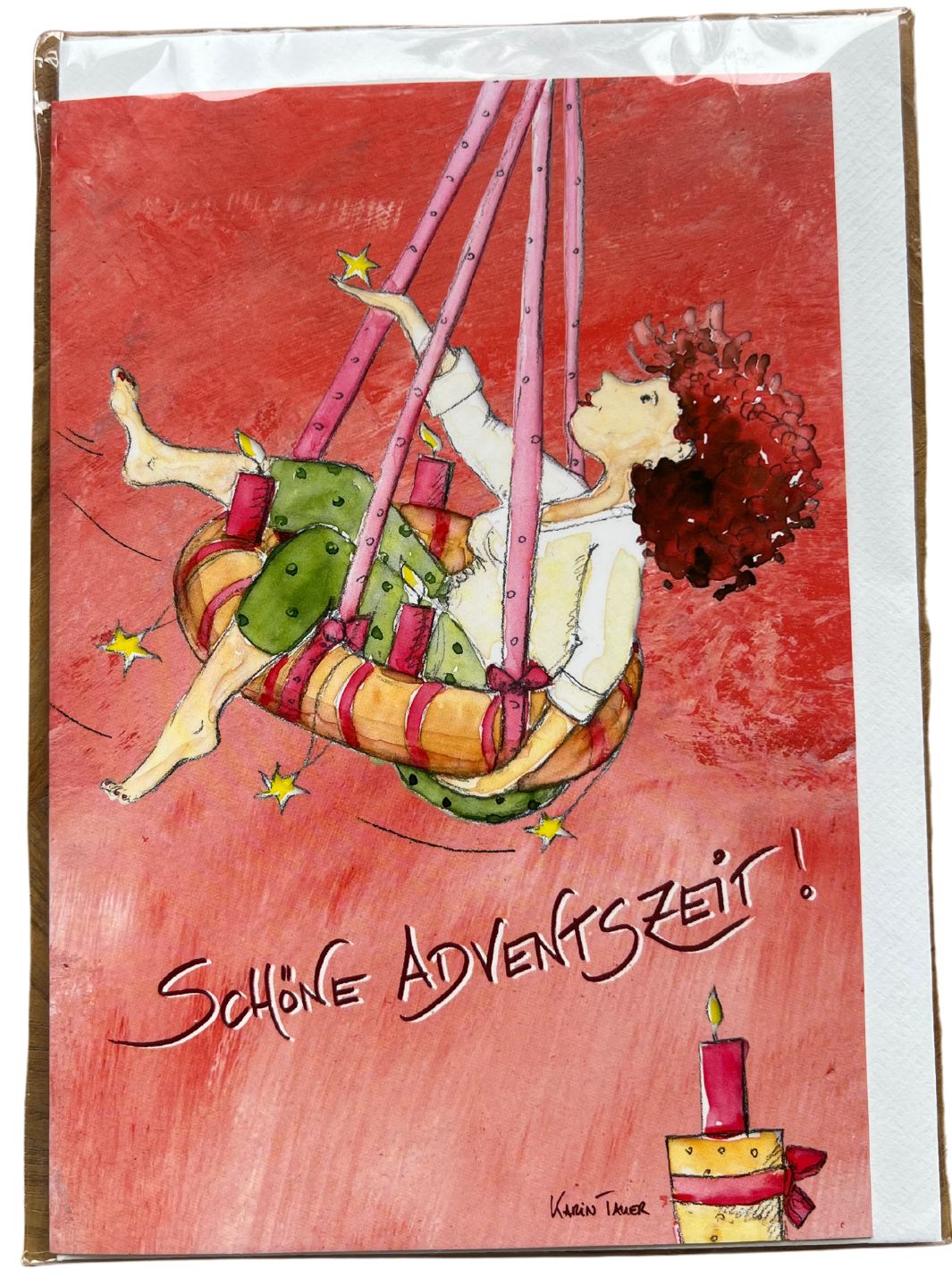Klappkarte schöne Adventszeit vom Grätz Verlag