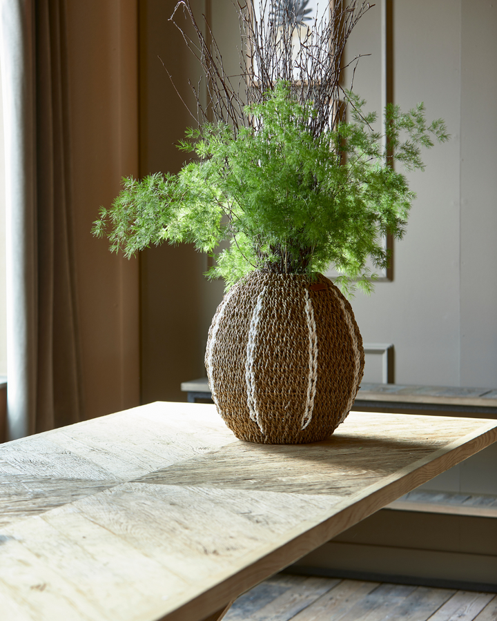 Avelin Seegras Vase von Rivièra Maison