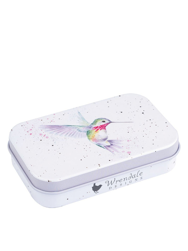 Kleine Metalldose Kolibri von Wrendale Designs