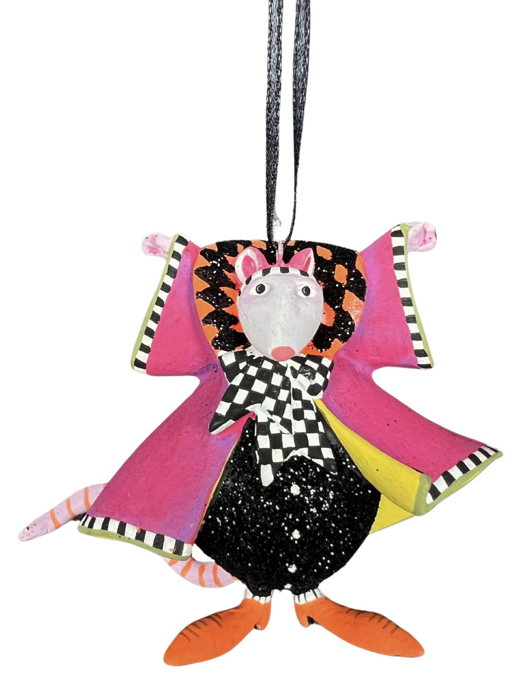 Nahansicht des Krinkles Mini Mrs. Ratula  von Patience Brewster.
