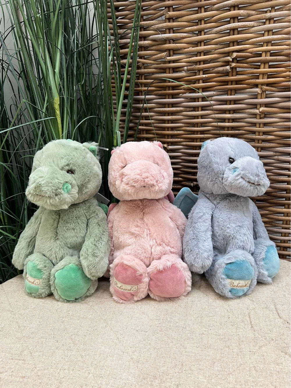 Stofftier Drachen von Bukowski aus Schweden