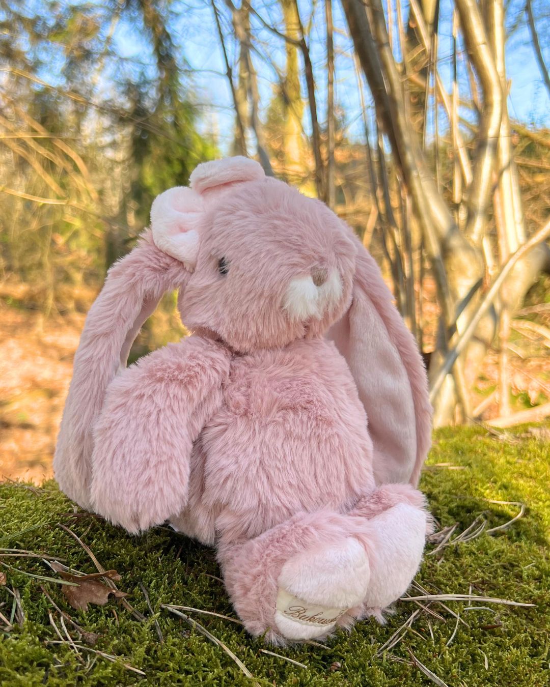 Hasen Kuscheltier Kanina in Antik rosa von Bukowski.